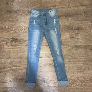 Shein ripped jeans